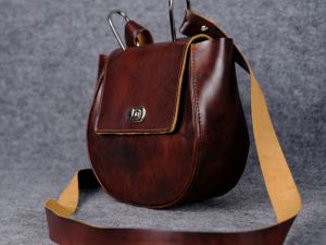 Сумочка Белочка итальянская кожа Краст